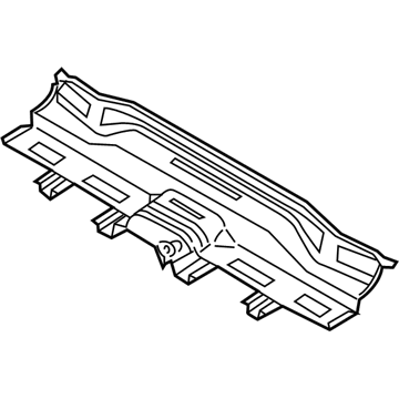 65610-D5000 Hyundai Member Assembly-Rear Floor Front Cross Illustration 1 of 1