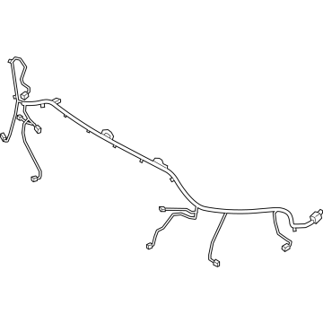 Hyundai 91890-PI030 Front Bumper Wiring Harness 91890-PI030 Hyundai Front Bumper Wiring Harness Illustration 1 of 1