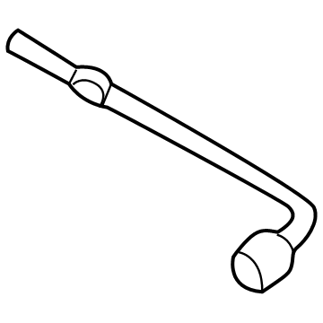 09131-4D000 Hyundai Wrench-Wheel Nut Illustration 1 of 1