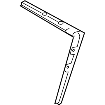 89301-2C500-LK Hyundai Frame & Lock-R/SEAT Back LH Illustration 1 of 1