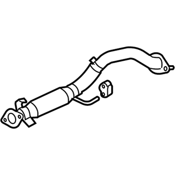 28610-2H300 Hyundai Pipe Assembly-Front Illustration 1 of 1