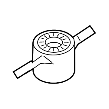55330-S0000 Hyundai Bracket-Shock ABSORBER MTG Illustration 1 of 1