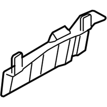 81477-1E000 Hyundai Cover-Rear Door Safety Lock Rod,RH Illustration 1 of 1