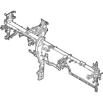 Hyundai 84410-P0AB0 BAR ASSY-COWL CROSS 84410-P0AB0 Hyundai BAR ASSY-COWL CROSS Illustration 1 of 1