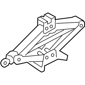 Hyundai 09110-2W000 Jack Assembly 09110-2W000 Hyundai Jack Assembly Illustration 1 of 1