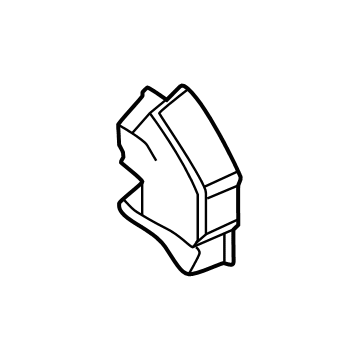 Hyundai 841E6-K5000 INSULATOR-FENDER UPPER,LH 841E6-K5000 Hyundai INSULATOR-FENDER UPPER,LH Illustration 1 of 1