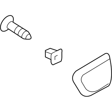 Hyundai 87711-1E010-CA Fender Waist Line Moulding Assembly Left Hand 87711-1E010-CA Hyundai Fender Waist Line Moulding Assembly Left Hand Illustration 1 of 1