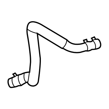 36920-3D920 Hyundai Hose Assembly-Electronic Water PUM Illustration 1 of 1