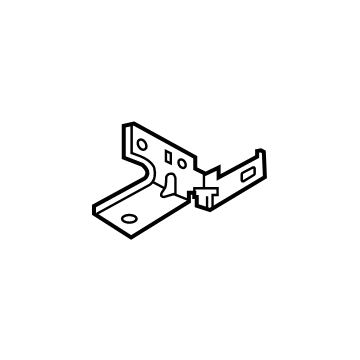 366A2-3DAE0 Hyundai HPCU Bracket Illustration 1 of 1