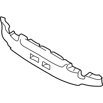 Hyundai 86520-25050 Front Bumper Energy Absorber 86520-25050 Hyundai Front Bumper Energy Absorber Illustration 1 of 1