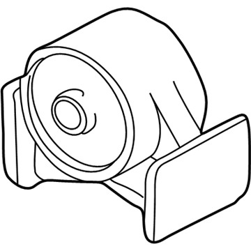 Hyundai 21910-25010 Roll Stopper Bracket Assembly Front 21910-25010 Hyundai Roll Stopper Bracket Assembly Front Illustration 1 of 1