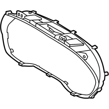 Hyundai 94370-S8000 Window Plate 94370-S8000 Hyundai Window Plate Illustration 1 of 1
