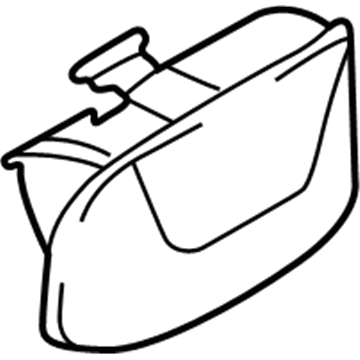 84670-26000-TI Hyundai Ashtray Assembly-Console Illustration 1 of 1
