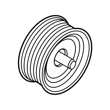 2024 Hyundai Santa Fe Hybrid Idler Pulley - 25288-2MHA0