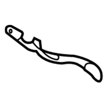 Hyundai 84767-4D100 Bracket-Lower Crash Pad Mounting,LH 84767-4D100 Hyundai Bracket-Lower Crash Pad Mounting,LH Illustration 1 of 1