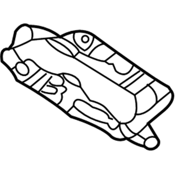 84730-4D000-VA Hyundai Tray Assembly-Center Facia Illustration 1 of 1