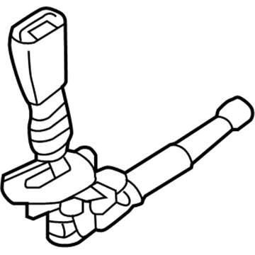 88831-D3000-TRY Hyundai Seat Belt PRETENSIONER,LH Illustration 1 of 1