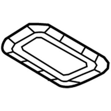 Hyundai 85314-C2500 Plate-Room Lamp Mounting 85314-C2500 Hyundai Plate-Room Lamp Mounting Illustration 1 of 1