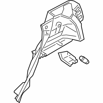 Hyundai 85730-BE000-NNB Trim Assembly Luggage Side Left Hand 85730-BE000-NNB Hyundai Trim Assembly Luggage Side Left Hand Illustration 1 of 1