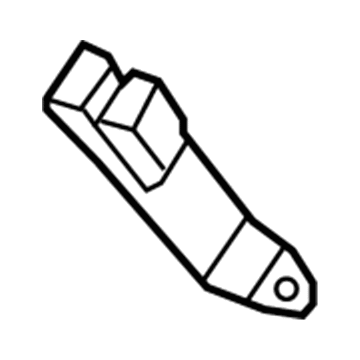 Hyundai 89830-2H500-4W Rear Seat Belt Buckle Assembly Left Hand 89830-2H500-4W Hyundai Rear Seat Belt Buckle Assembly Left Hand Illustration 1 of 1