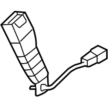 Hyundai 88830-2E500-J9 Front Seat Belt Buckle Assembly Left Hand 88830-2E500-J9 Hyundai Front Seat Belt Buckle Assembly Left Hand Illustration 1 of 1