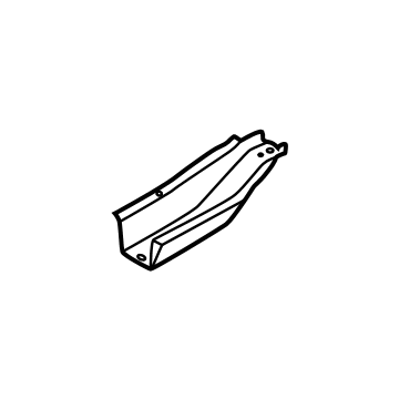 65635-P0001 Hyundai EXTN Assembly-Ctr FLR S/M RR LWR,L Illustration 1 of 1