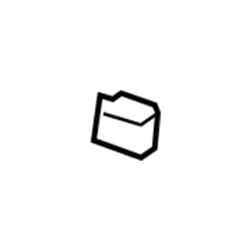 Hyundai 85839-3M500 Clip-Trim Mounting Steel 85839-3M500 Hyundai Clip-Trim Mounting Steel Illustration 1 of 1