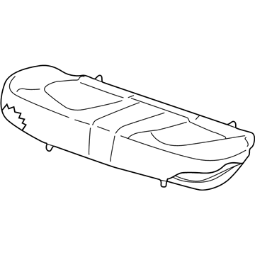 Hyundai XG300 Seat Cushion - 89150-39800