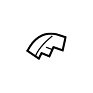 Hyundai 89350-39250 Rear Seat Back Main Pad Assembly Left Hand 89350-39250 Hyundai Rear Seat Back Main Pad Assembly Left Hand Illustration 1 of 1