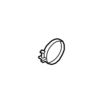 14711-86006-B Hyundai Hose Clamp Illustration 1 of 1