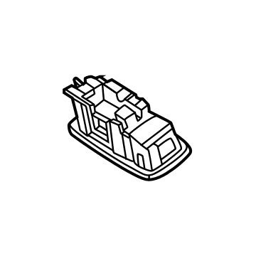 Hyundai 92890-KL000-YGU LAMP ASSY-VANITY,LH 92890-KL000-YGU Hyundai LAMP ASSY-VANITY,LH Illustration 1 of 1