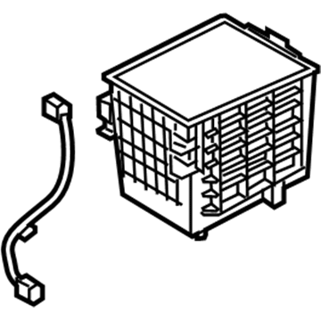 Hyundai 84630-C2000-TRY Console Storage Box 84630-C2000-TRY Hyundai Console Storage Box Illustration 1 of 1