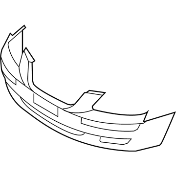 2008 Hyundai Sonata Bumper - 86511-0A700