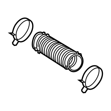 28220-G2100 Hyundai Duct "B" Assembly-Air Illustration 1 of 1