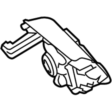 96710-D3500-4X Hyundai Left Steering Remote Control Switch Assembly Illustration 1 of 1