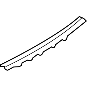 Hyundai 85872-4D000-CS Front Door Scuff Trim Assembly Right Hand 85872-4D000-CS Hyundai Front Door Scuff Trim Assembly Right Hand Illustration 1 of 1