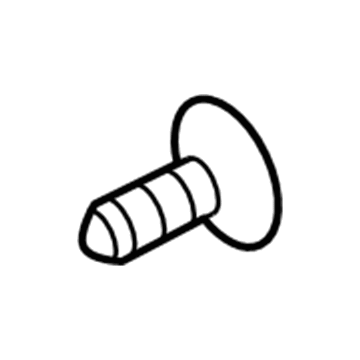 0B102-68865 Hyundai Trim Mounting Clip Illustration 1 of 1