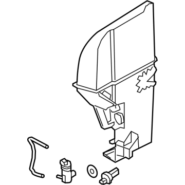 Hyundai 98610-D2600 Washer Reservoir & Pump Assembly 98610-D2600 Hyundai Washer Reservoir & Pump Assembly Illustration 1 of 1