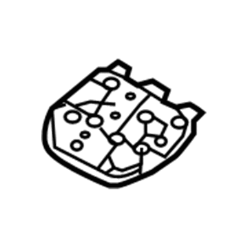 65561-G7001 Hyundai Bracket Assembly-RR Seat MTG,RH Illustration 1 of 1