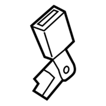89840-A5100-RY Hyundai Rear Seat Belt Buckle Assembly Right Hand Illustration 1 of 1