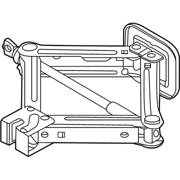 09110-3X100 Hyundai Jack Assembly Illustration 1 of 1