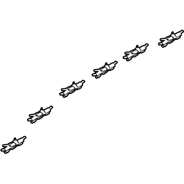87218-B1010 Hyundai Clip-Roof Moulding Mounting Illustration 1 of 1