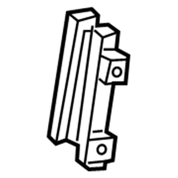 Hyundai 82550-C1000 Channel Assembly-Front Door Rear,L 82550-C1000 Hyundai Channel Assembly-Front Door Rear,L Illustration 1 of 1