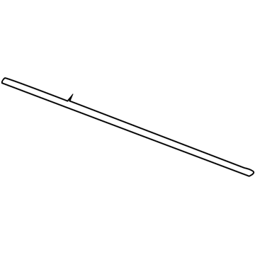Hyundai 87735-39000 Waist Line Rear Door-Bright,LH 87735-39000 Hyundai Waist Line Rear Door-Bright,LH Illustration 1 of 1