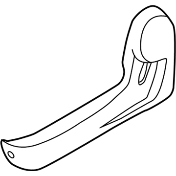89172-4D110-CS Hyundai Cover Assembly-Shield,RH Illustration 1 of 1