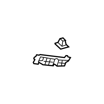 86514-G3000 Hyundai Bracket-Front Bumper Side,RH Illustration 1 of 1