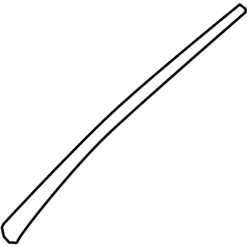 86132-3M000-AF Hyundai MOULDING-Windshield Glass Side,RH Illustration 1 of 1