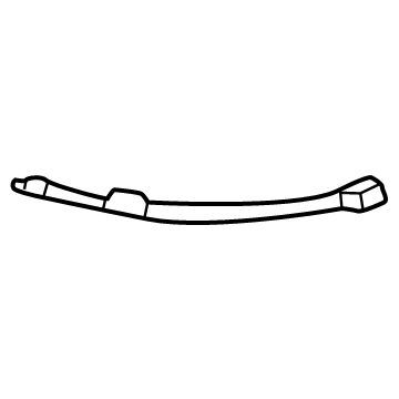 Hyundai 86698-CW100 Piece-RR Bumper Side,RH 86698-CW100 Hyundai Piece-RR Bumper Side,RH Illustration 1 of 1