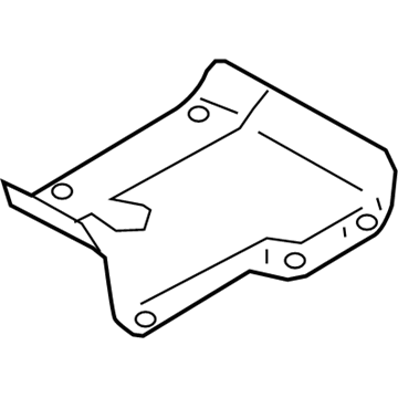 Hyundai 31220-B8400 Fuel Tank Heat Protector 31220-B8400 Hyundai Fuel Tank Heat Protector Illustration 1 of 1