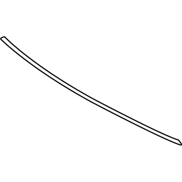87130-3S000 Hyundai Moulding-Rear Window Illustration 1 of 1